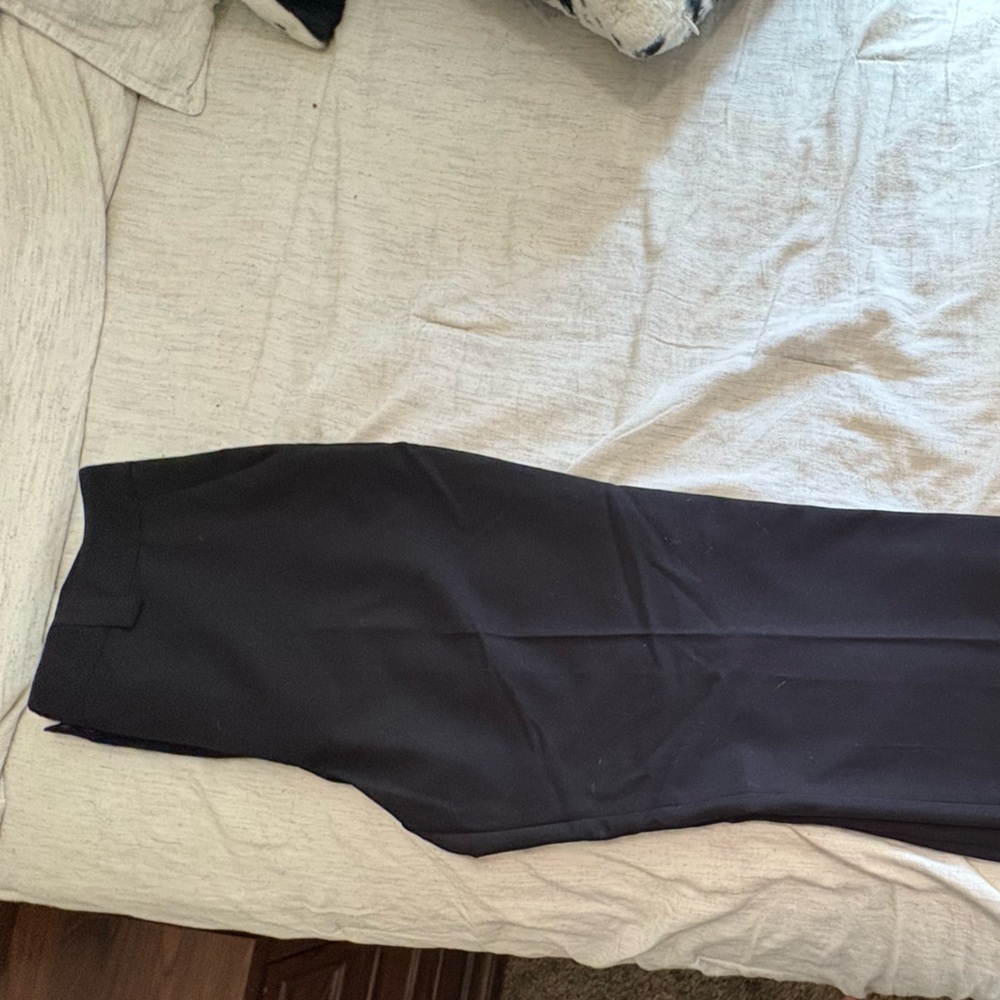Worthington Straight Leg Black Trousers